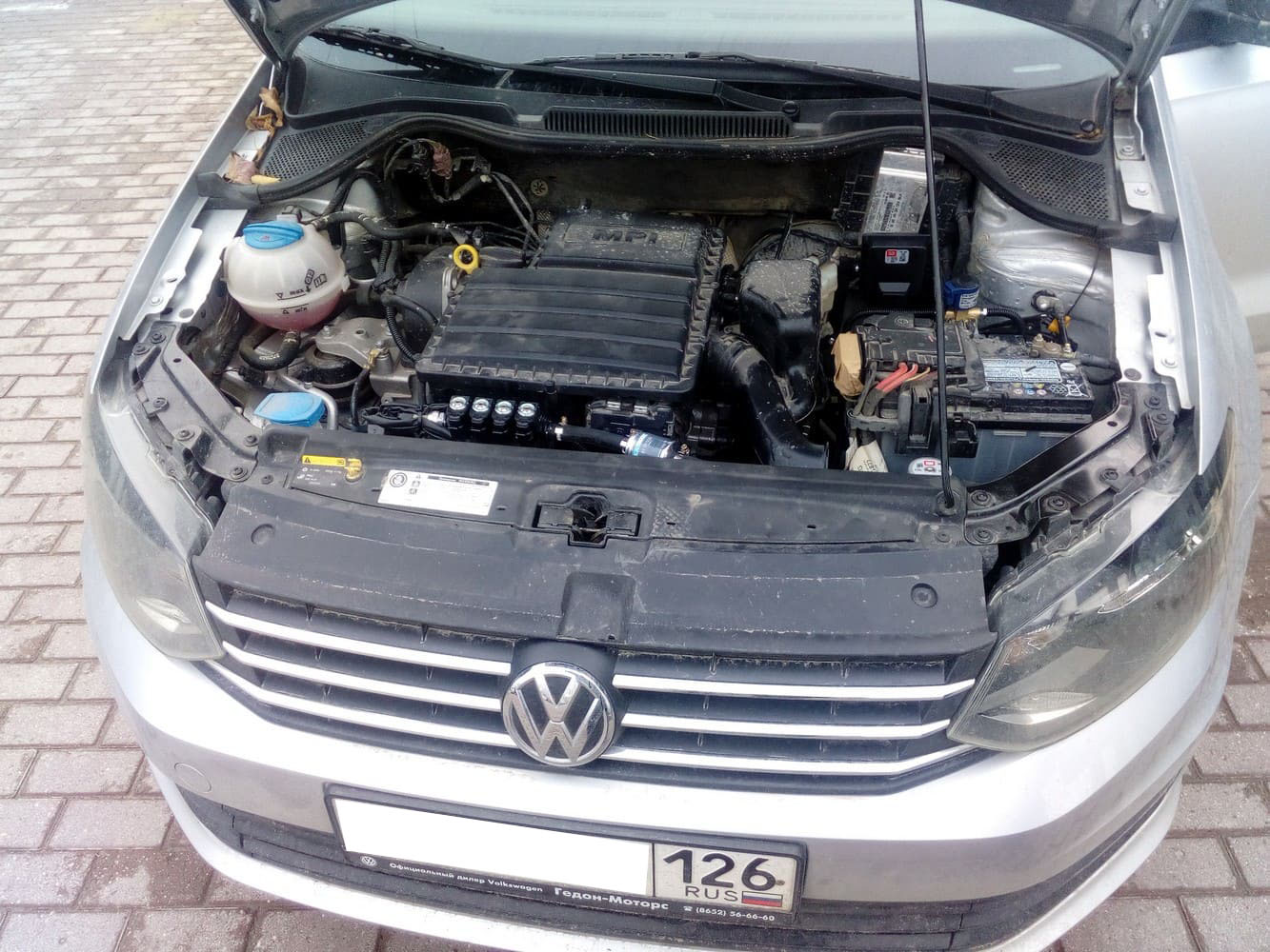 Volkswagen Polo (2014-2018) 1.6 л.